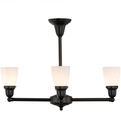 Meyda Tiffany Revival Oyster Bay 56476 Chandelier Light - Craftsman Brown