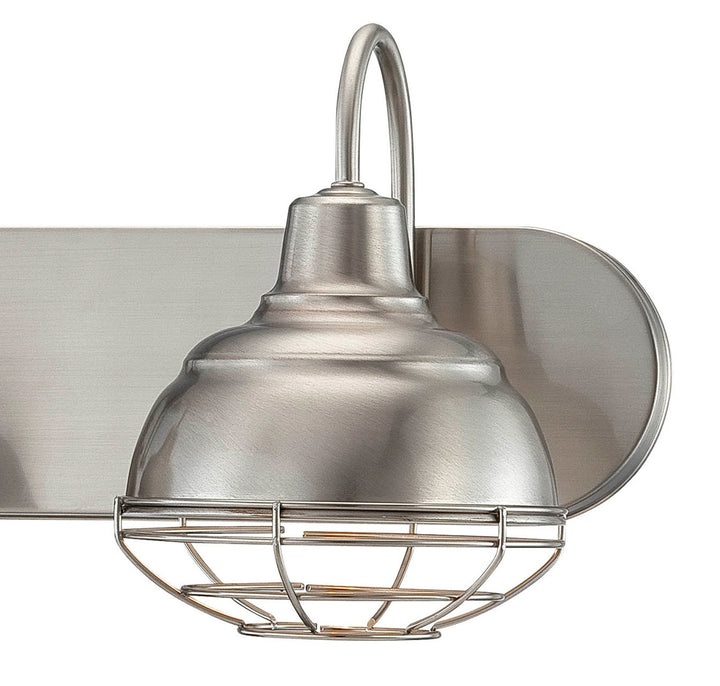 Millennium Neo-Industrial 5422-SN Bath Vanity Light 18 in. wide - Satin Nickel