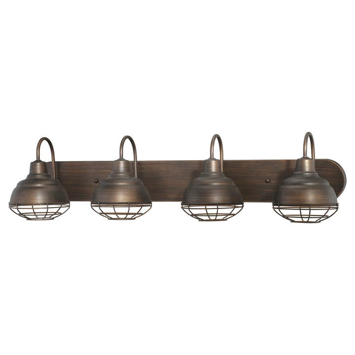 Millennium Neo-Industrial 5424-RBZ Bath Vanity Light 37 in. wide - Rubbed Bronze