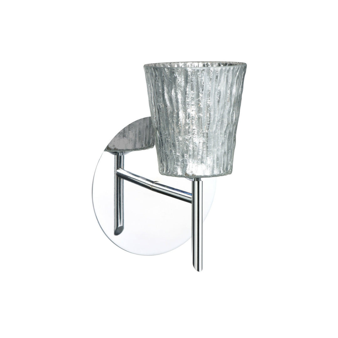 Besa Nico 1SW-5125SF-CR Wall Sconce Light - Chrome