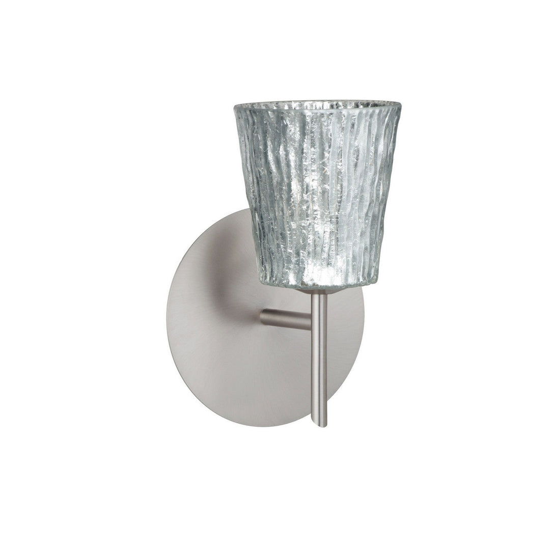 Besa Nico 1SW-5125SF-SN Wall Sconce Light - Satin Nickel