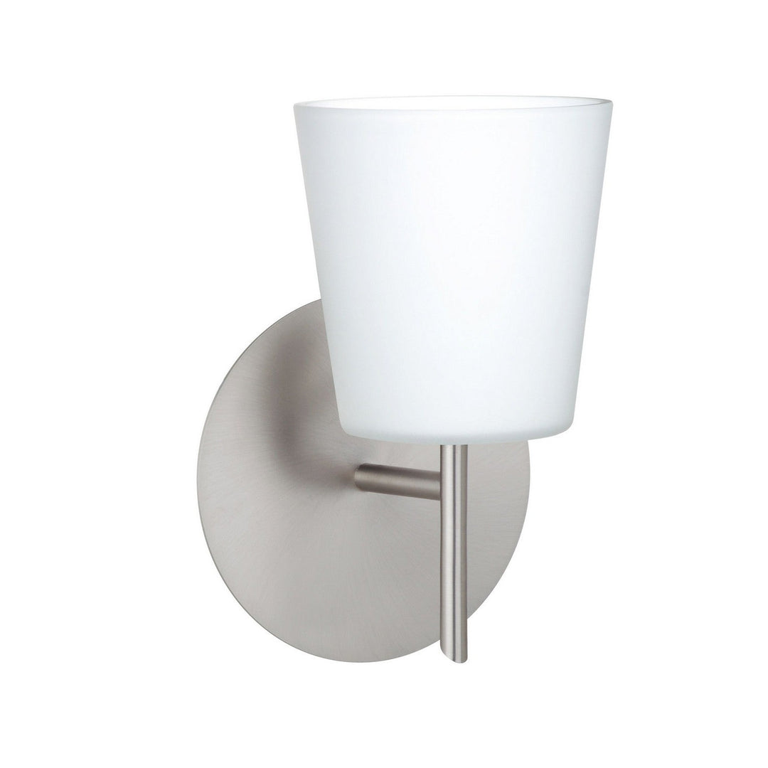 Besa Canto 1SW-513107-SN Wall Sconce Light - Satin Nickel