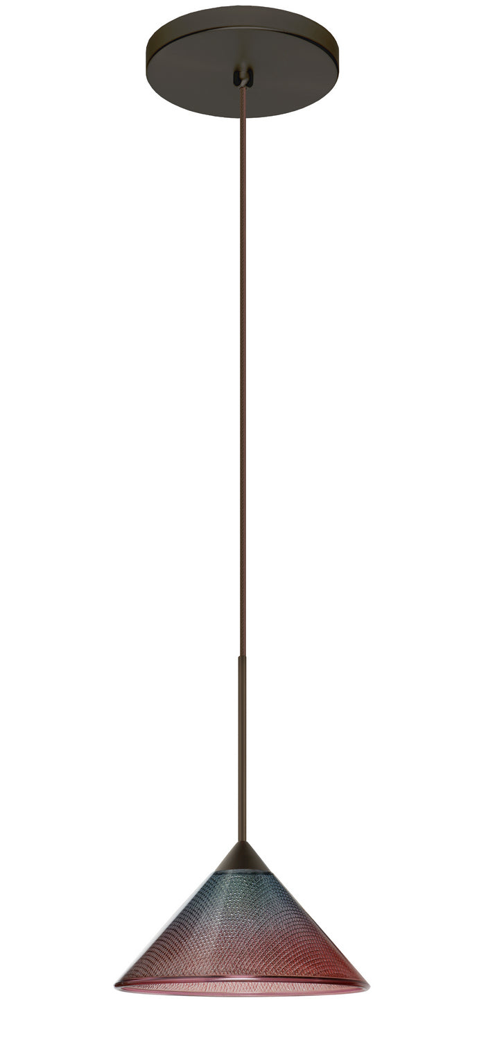 Besa Kona 1XT-117691-BR Pendant Light - Bronze