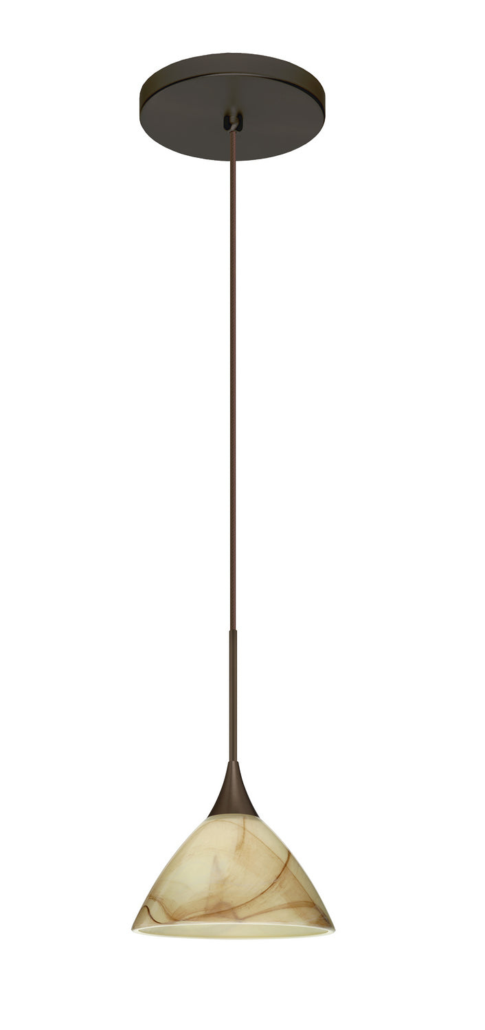 Besa Domi 1XT-174383-BR Pendant Light - Bronze