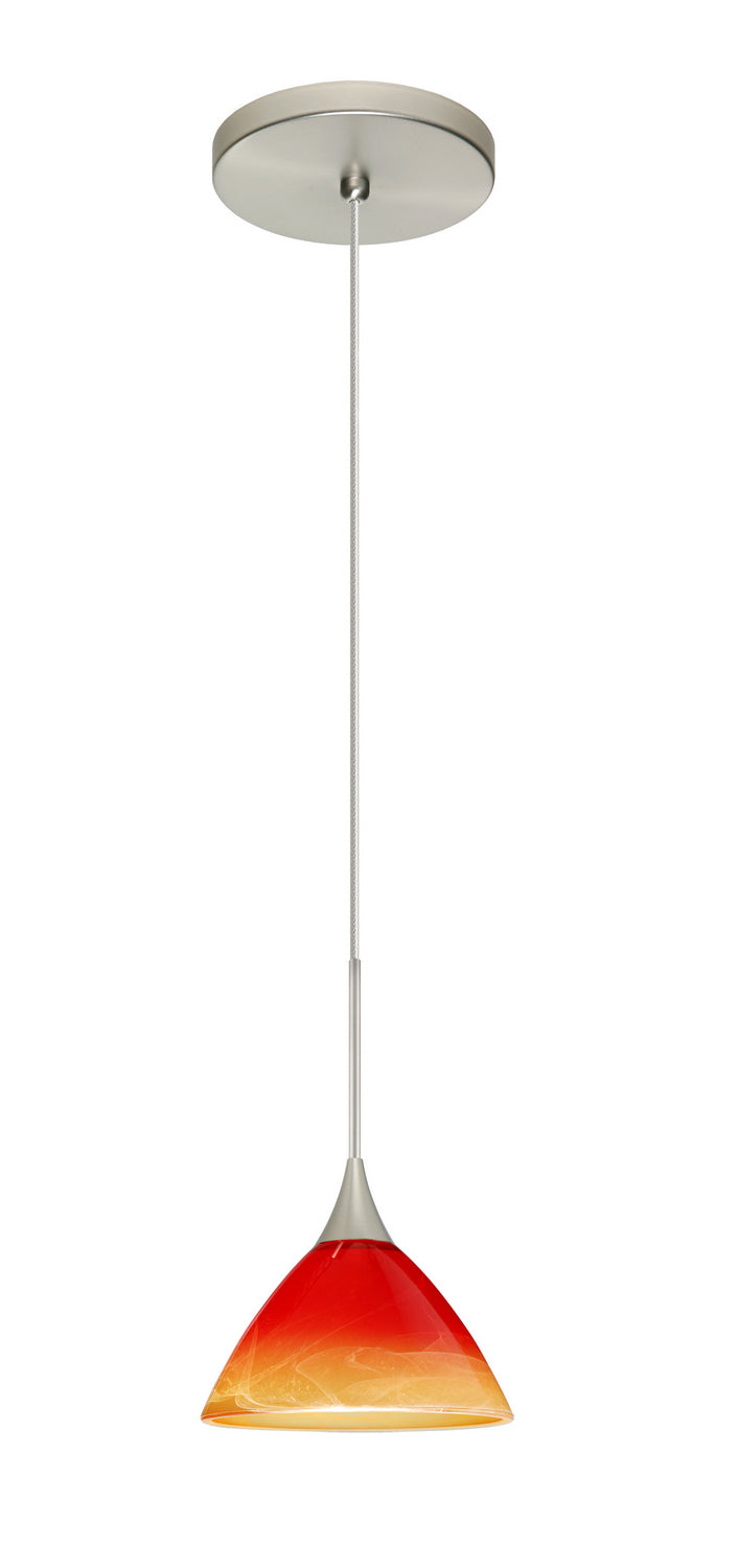 Besa Domi 1XT-1743SL-SN Pendant Light - Satin Nickel