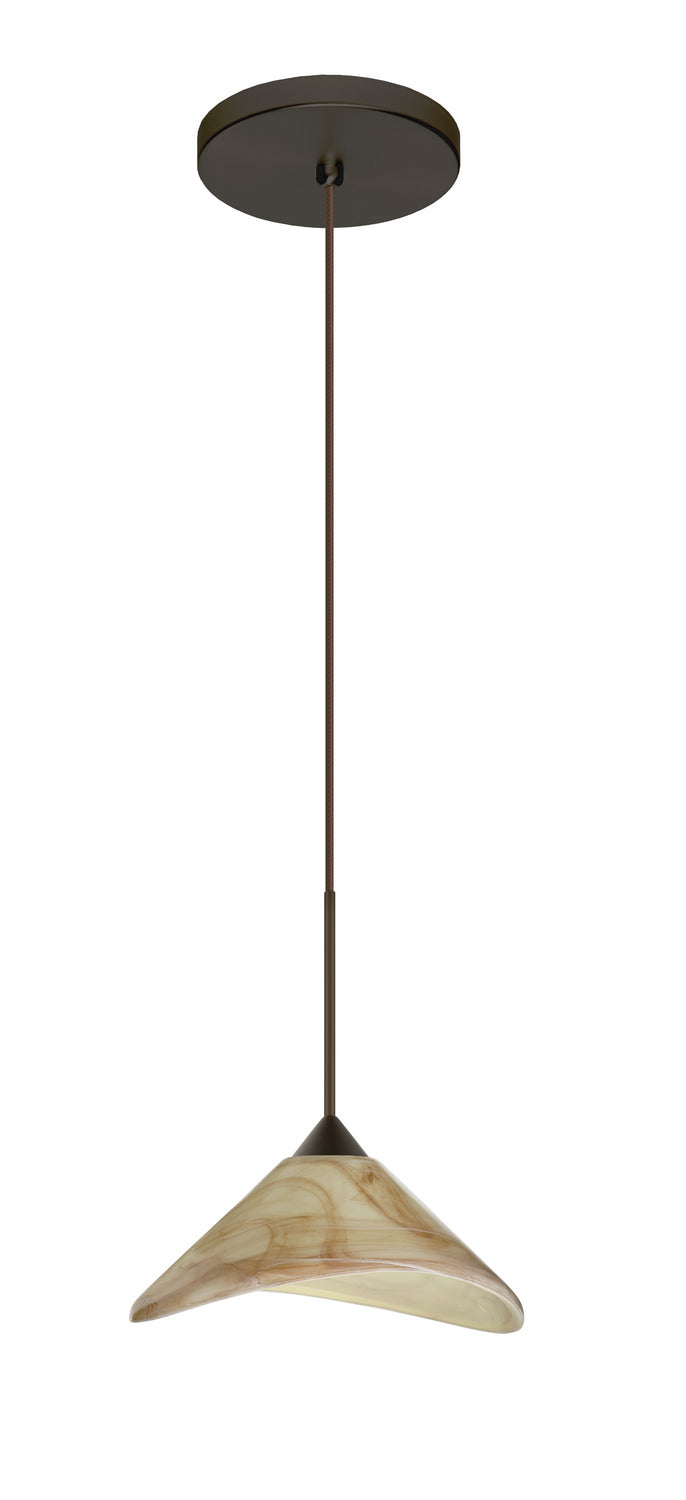 Besa Hoppi 1XT-191383-BR Pendant Light - Bronze