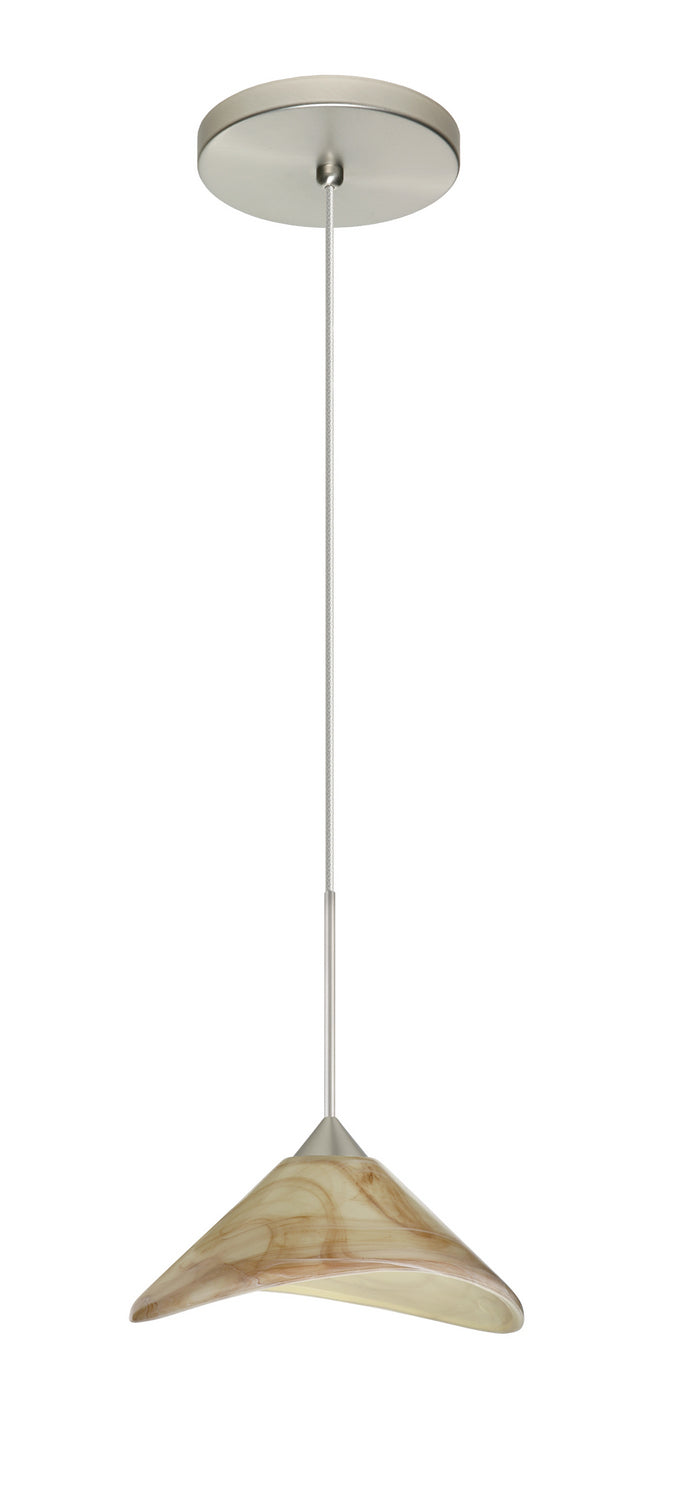 Besa Hoppi 1XT-191383-SN Pendant Light - Satin Nickel