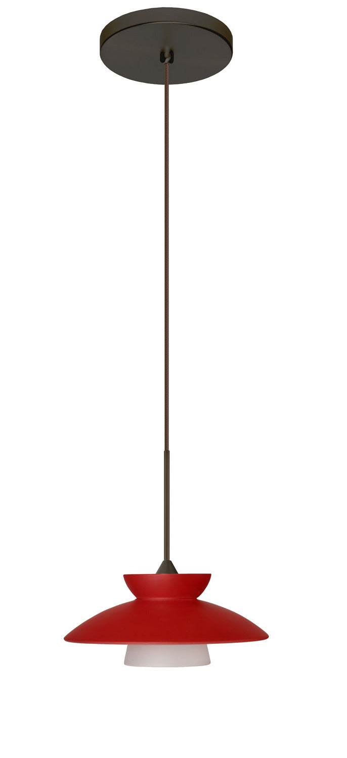 Besa Trilo 1XT-271831-BR Pendant Light - Bronze