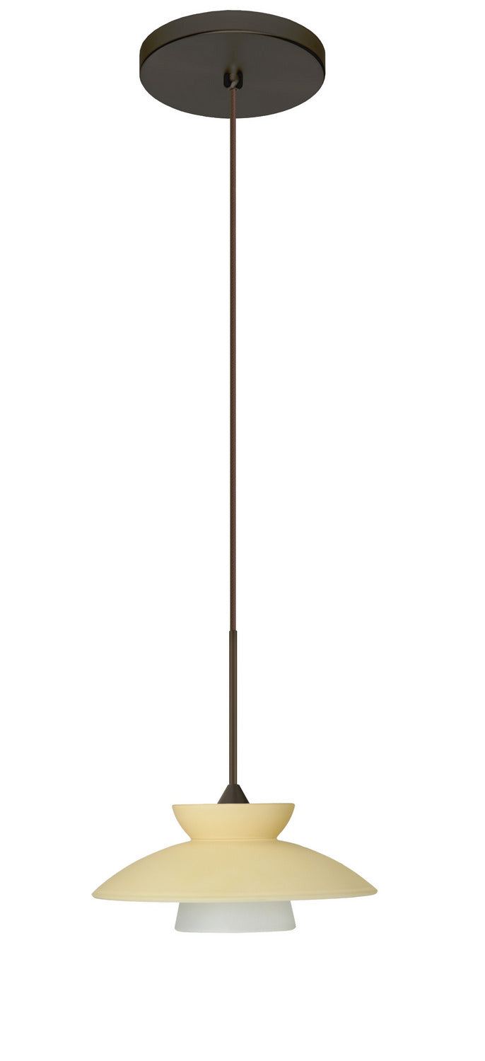Besa Trilo 1XT-271897-BR Pendant Light - Bronze