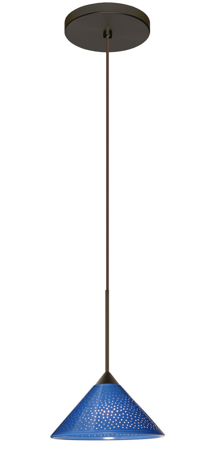 Besa Kona 1XT-282484-BR Pendant Light - Bronze