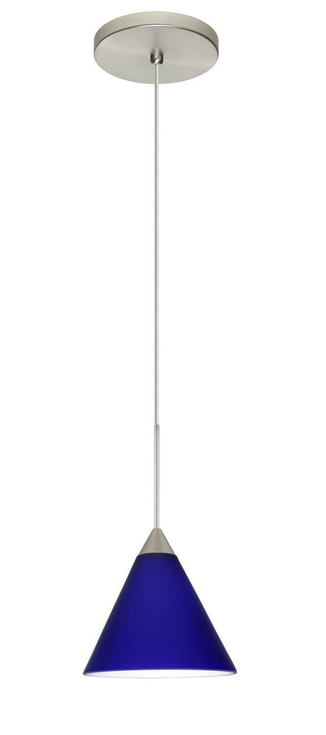 Besa Kani 1XT-5121CM-SN Pendant Light - Satin Nickel