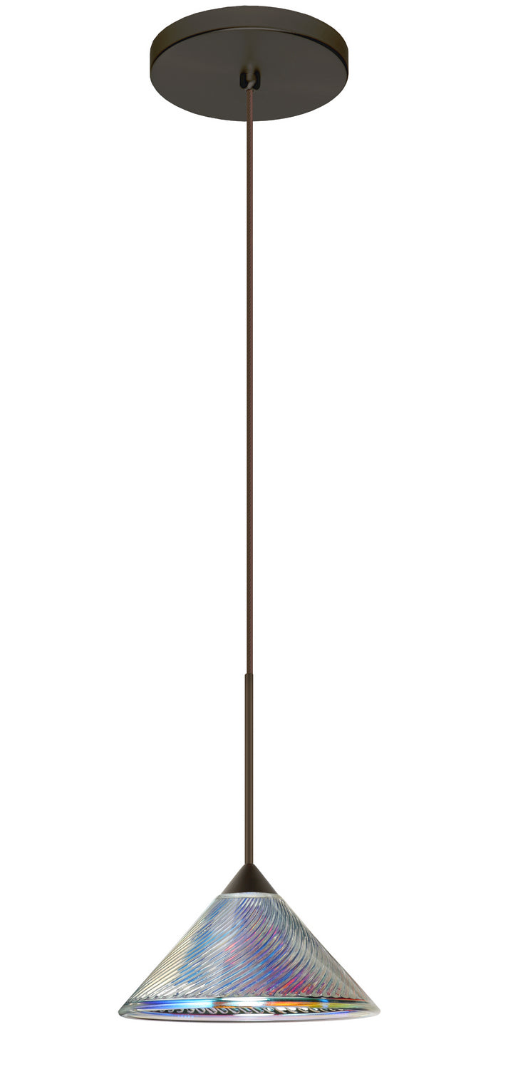 Besa Kona 1XT-550493-BR Pendant Light - Bronze