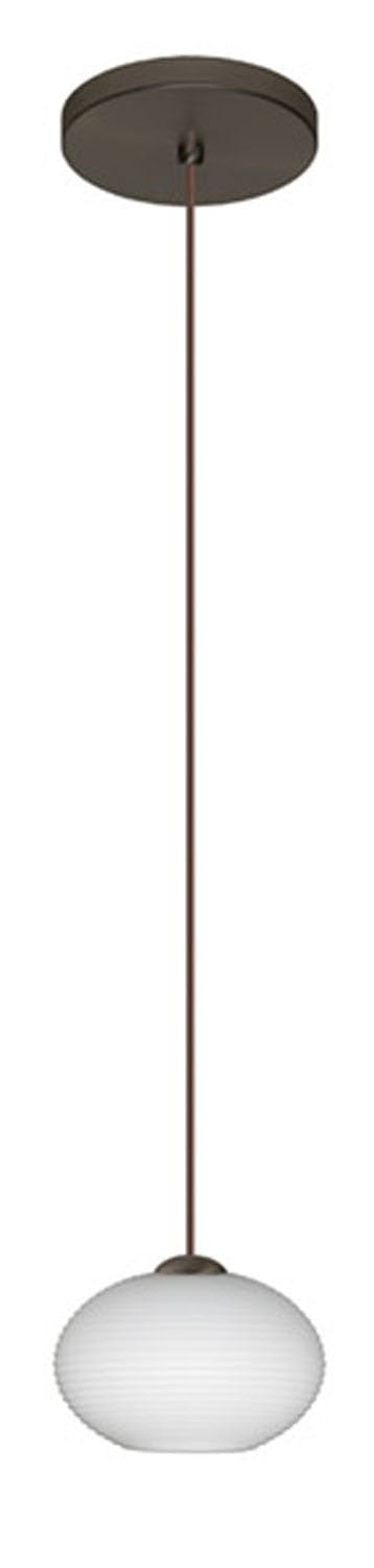 Besa Lasso 1XT-561207-BR Pendant Light - Bronze