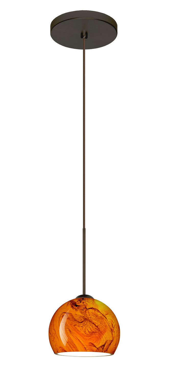 Besa Palla 1XT-5658HB-BR Pendant Light - Bronze