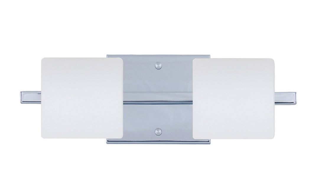 Besa Paolo 2WS-787307-CR Bath Vanity Light 15 in. wide - Chrome