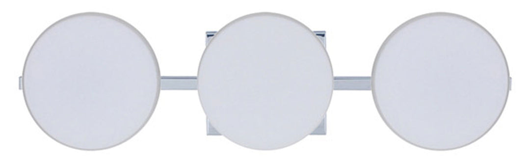 Besa Ciro 3WS-773807-CR Bath Vanity Light 23 in. wide - Chrome