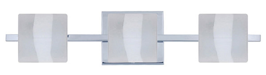 Besa Paolo 3WS-787399-CR Bath Vanity Light 23 in. wide - Chrome