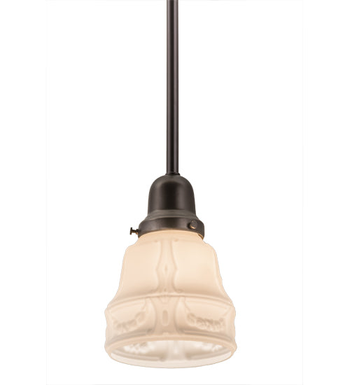 Meyda Tiffany Revival Oyster Bay 56661 Pendant Light - Craftsman Brown