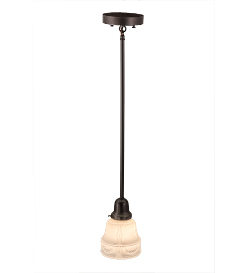 Meyda Tiffany Revival Oyster Bay 56661 Pendant Light - Craftsman Brown