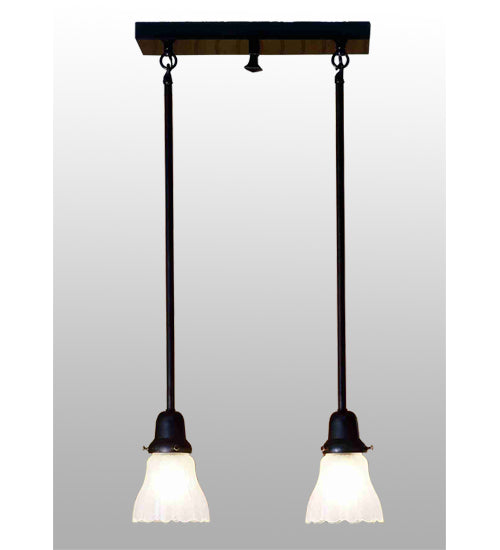 Meyda Tiffany Revival Oyster Bay 56691 Pendant Light - Galvinized