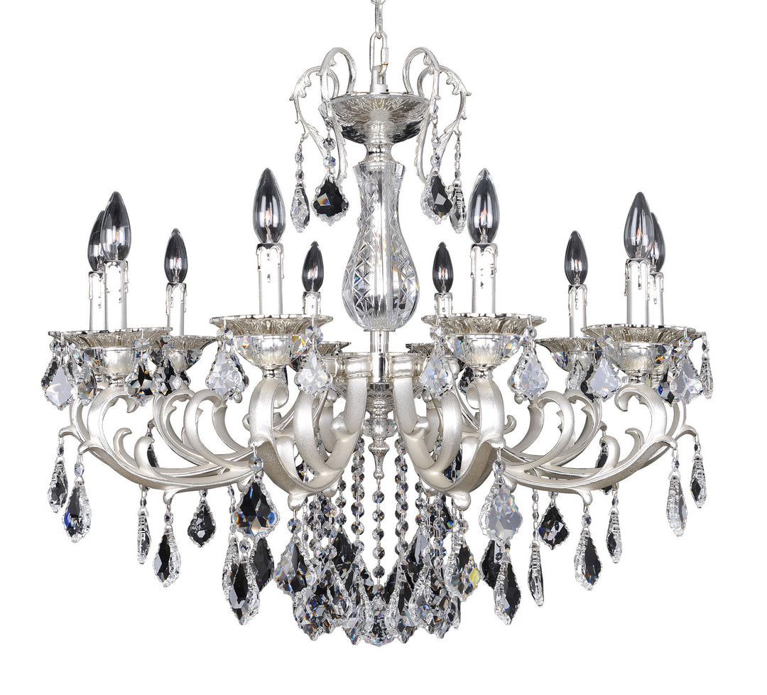 Allegri Rafael 022151-017-FR001 Chandelier Light - Two Tone Silver