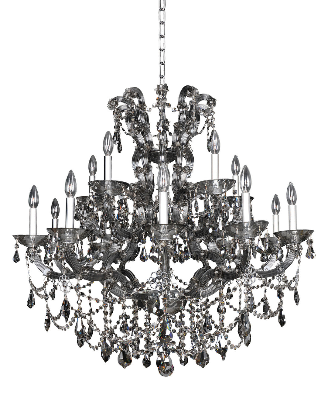 Allegri Brahms 023451-010-FR006 Chandelier Light - Chrome