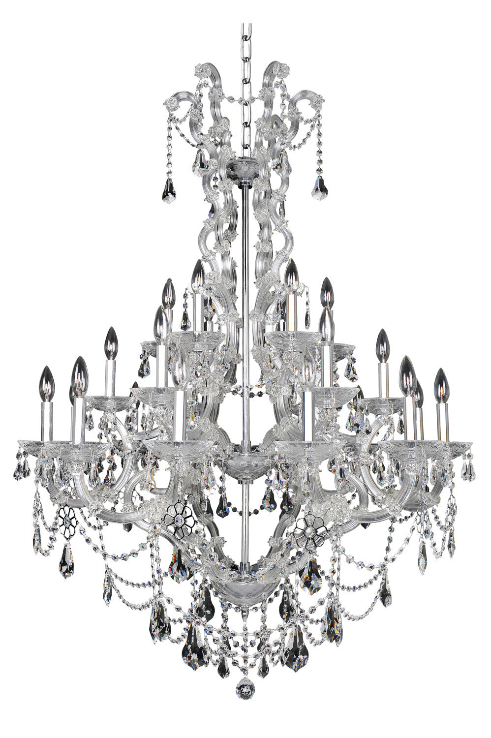 Allegri Brahms 023452-010-FR001 Chandelier Light - Chrome