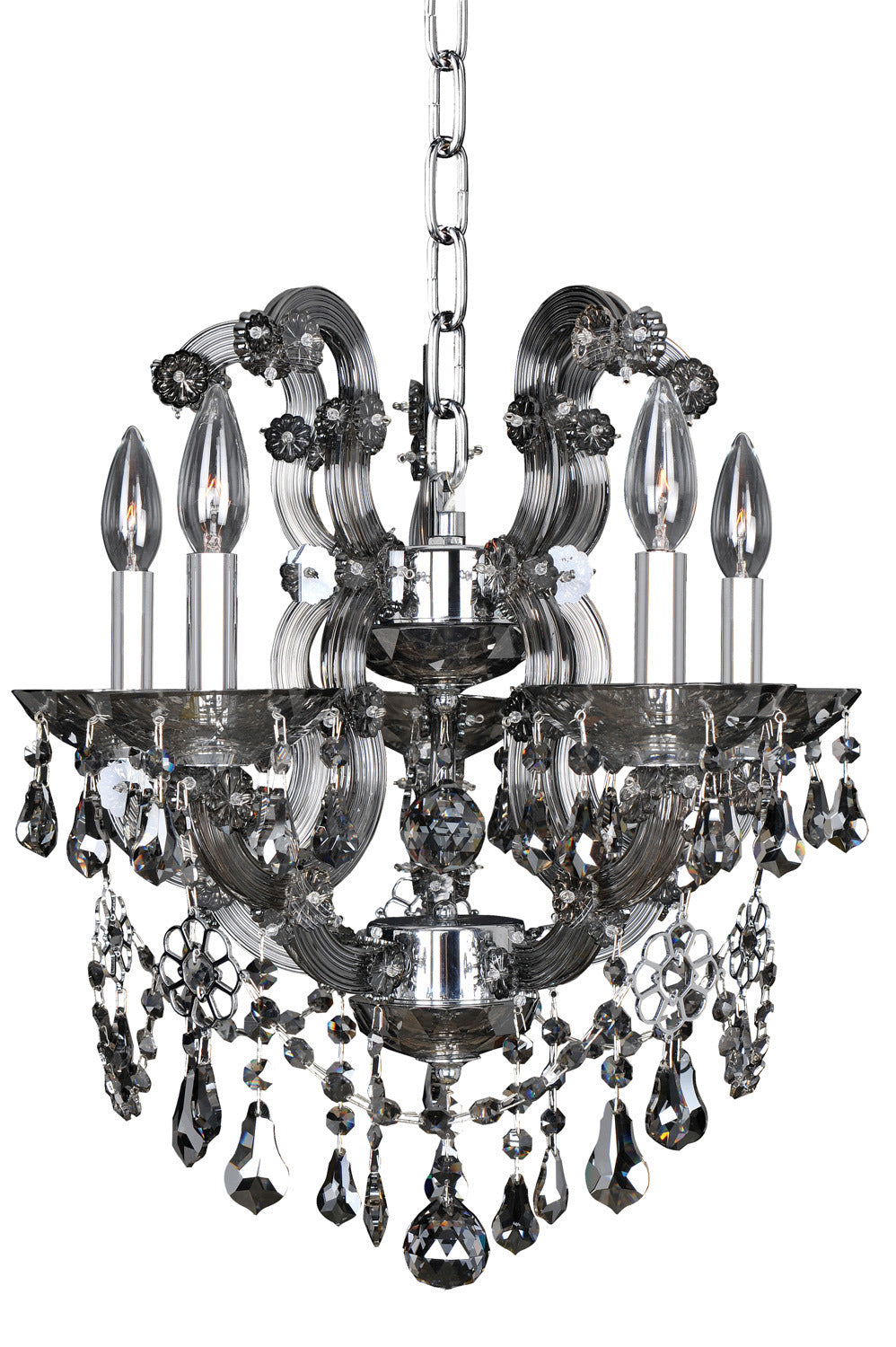 Allegri Brahms 023453-010-FR006 Chandelier Light - Chrome