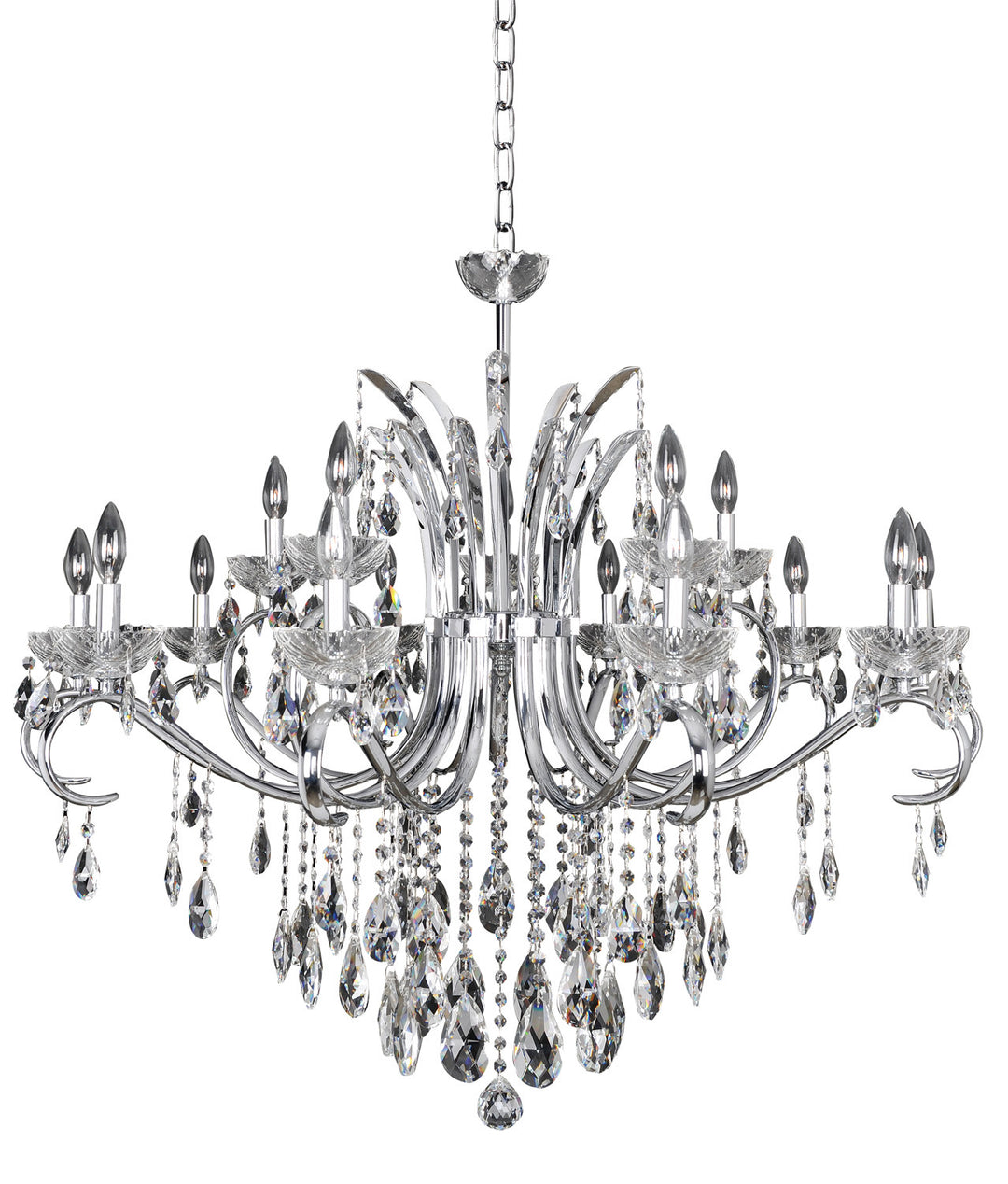 Allegri Catalani 023850-010-FR001 Chandelier Light - Chrome