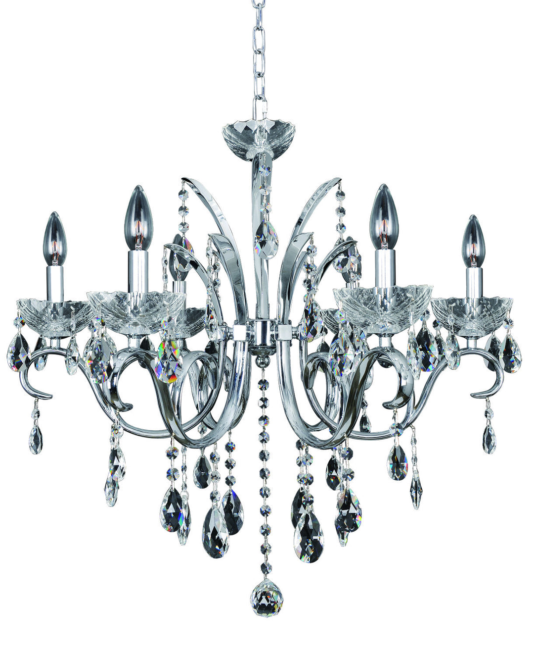 Allegri Catalani 023854-010-FR001 Chandelier Light - Chrome