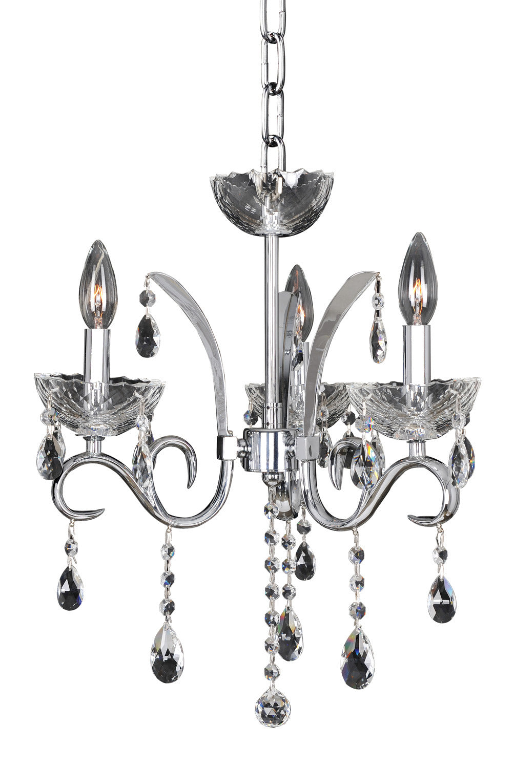 Allegri Catalani 023855-010-FR001 Chandelier Light - Chrome