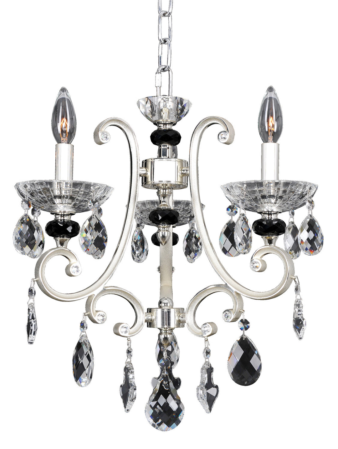 Allegri Bedetti 023954-017-FR001 Chandelier Light - Two Tone Silver