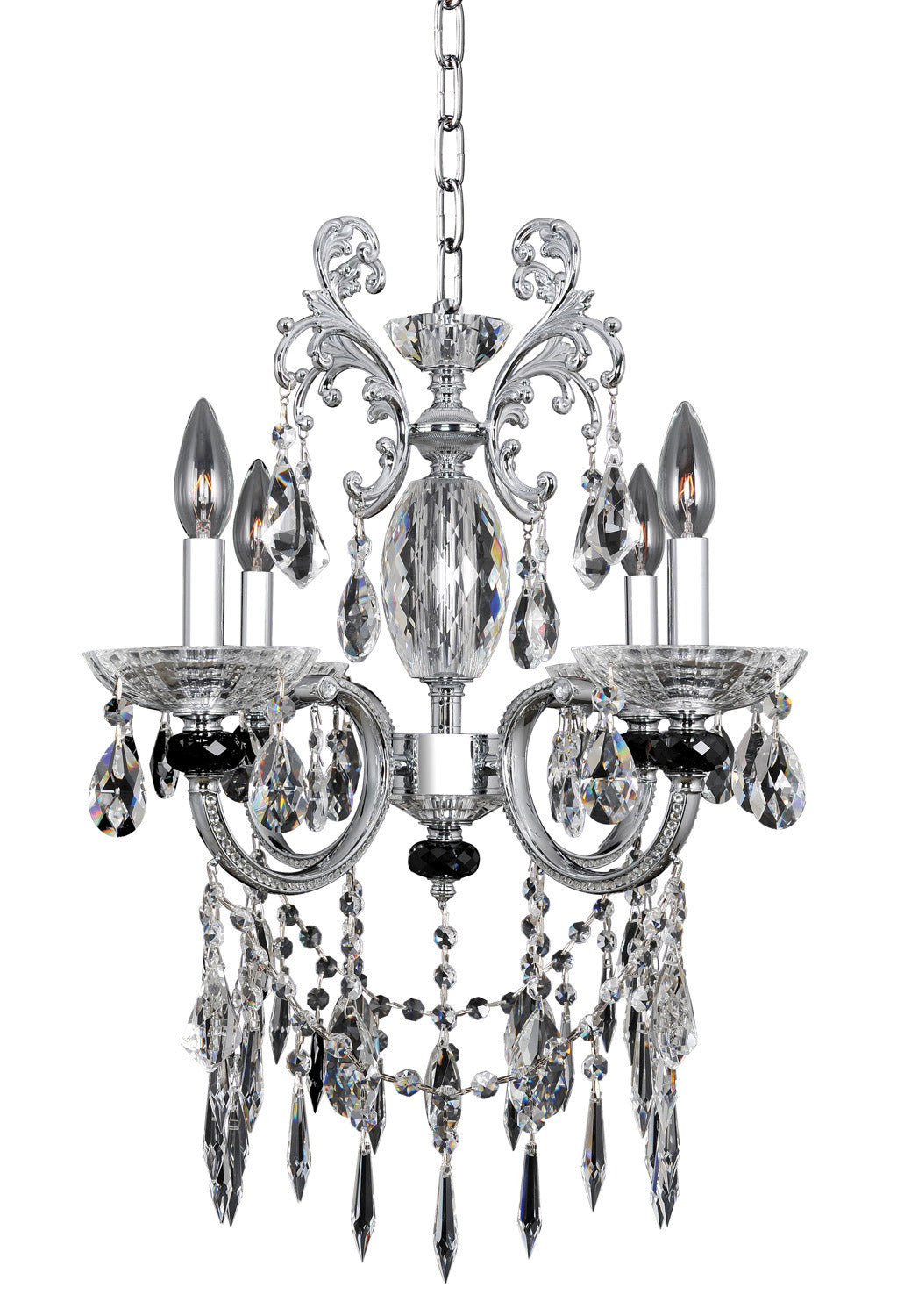 Allegri Steffani 024253-010-FR001 Chandelier Light - Chrome