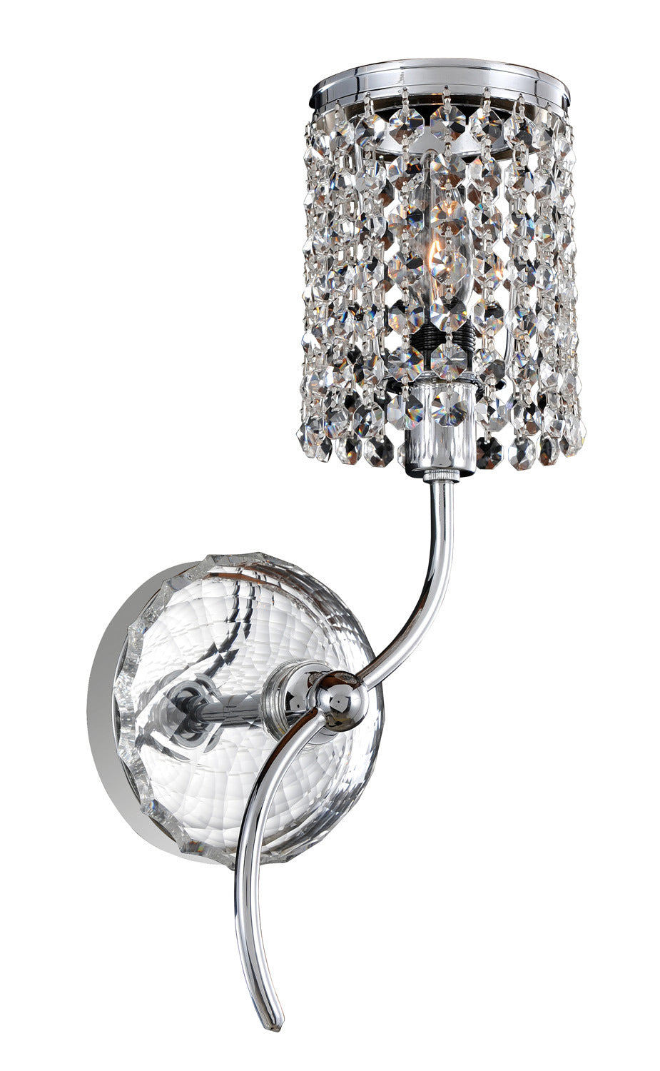 Allegri Florien 025520-010-FR001 Wall Sconce Light - Chrome