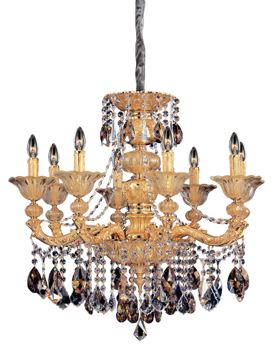 Allegri Mendelssohn 10498-016-FR000 Chandelier Light - Two Tone Gold - 24K