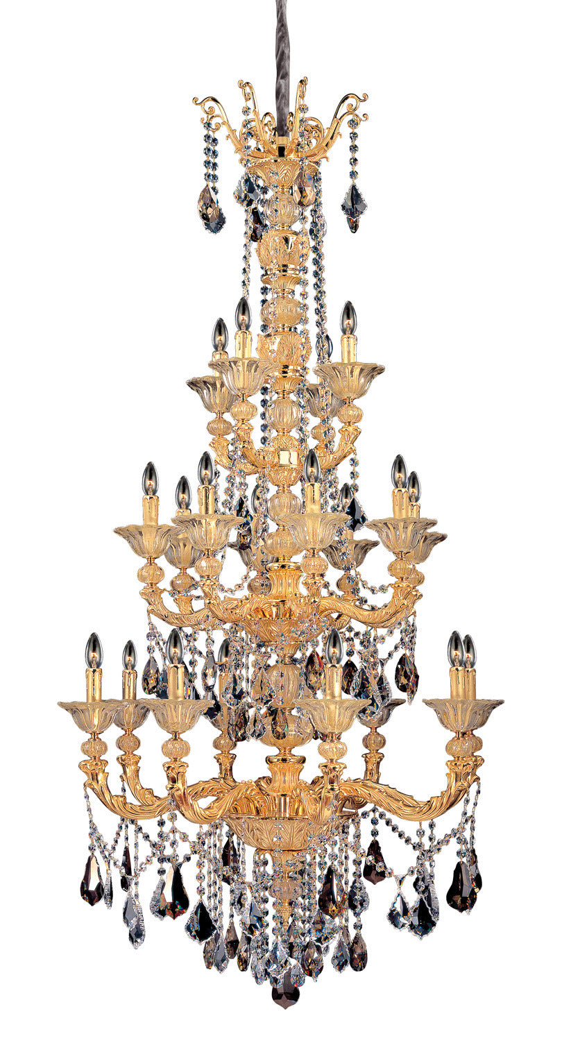 Allegri Mendelssohn 11096-016-FR000 Chandelier Light - Two Tone Gold - 24K