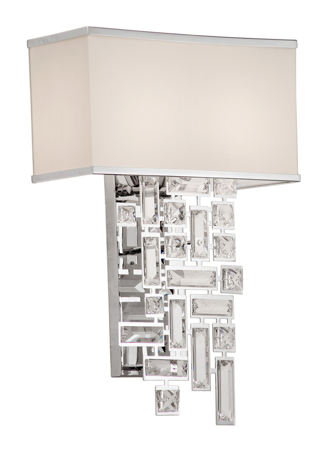 Allegri Vermeer 11190-010-FR001 Wall Sconce Light - Chrome