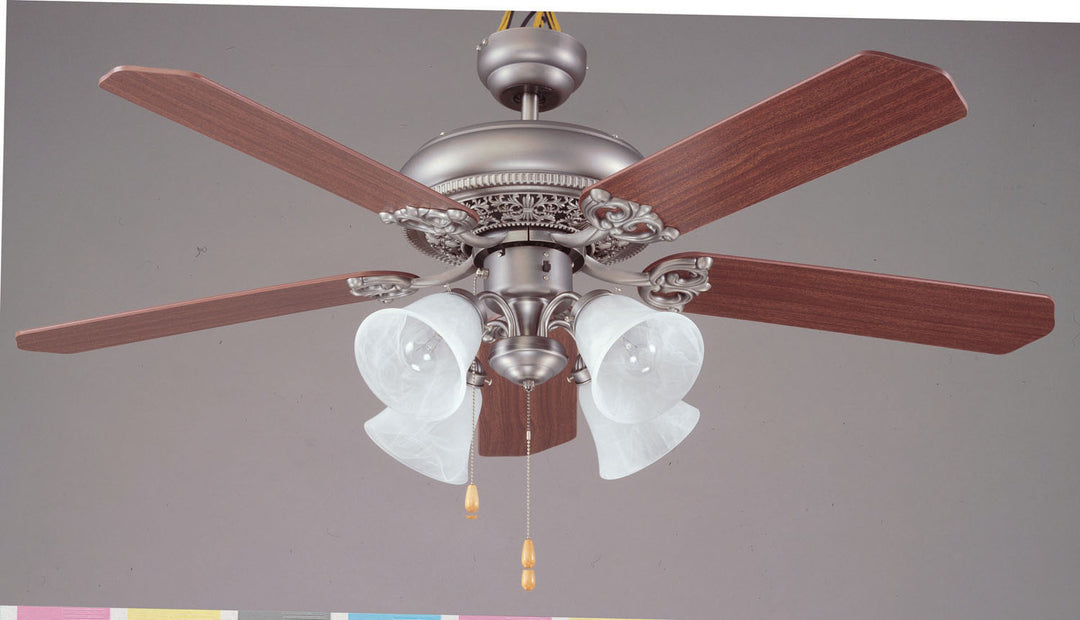 Craftmade Manor MAN52AN5 Ceiling Fan 52 - Antique Nickel, Ash/Mahogany/