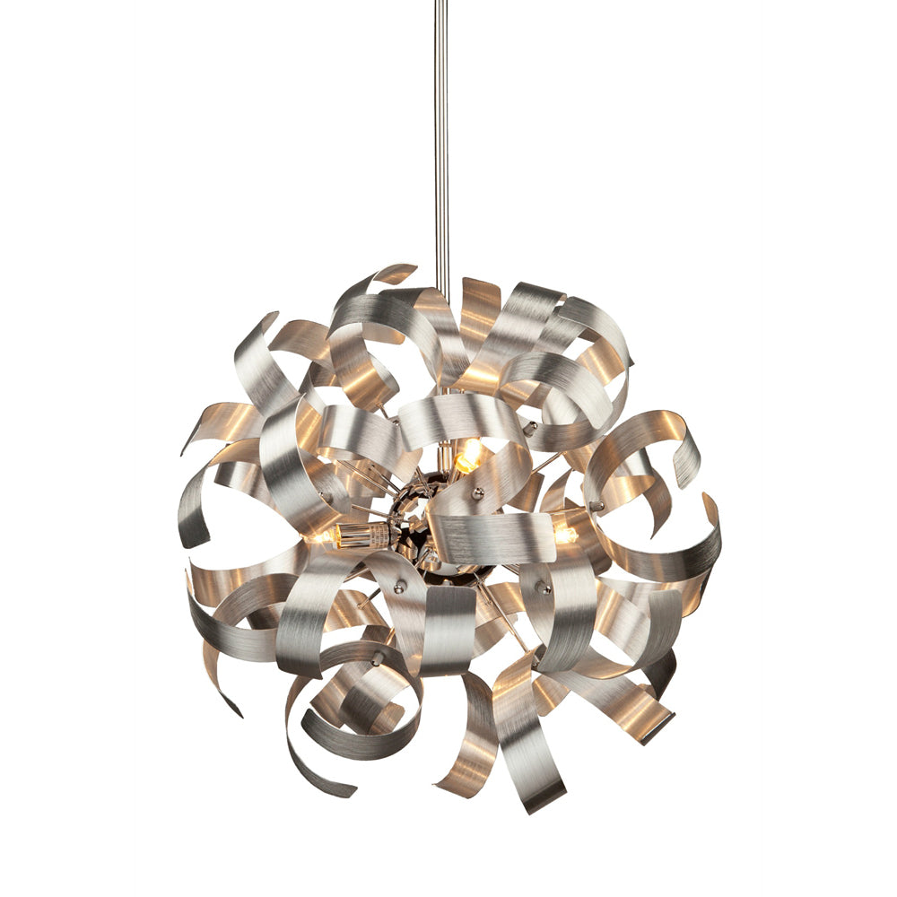 Artcraft Bel Air AC600 Pendant Light - Brushed Nickel