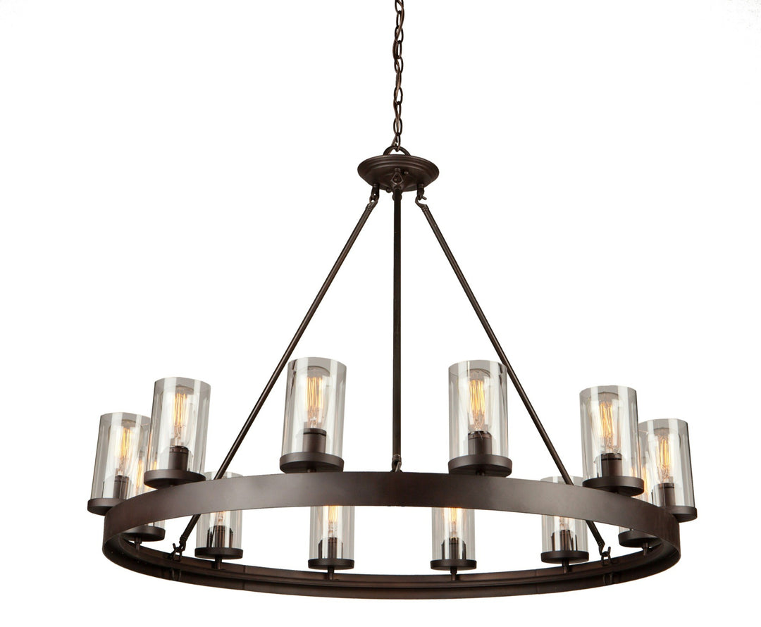 Artcraft Menlo Park AC10002 Chandelier Light - Oil Rubbed Bronze