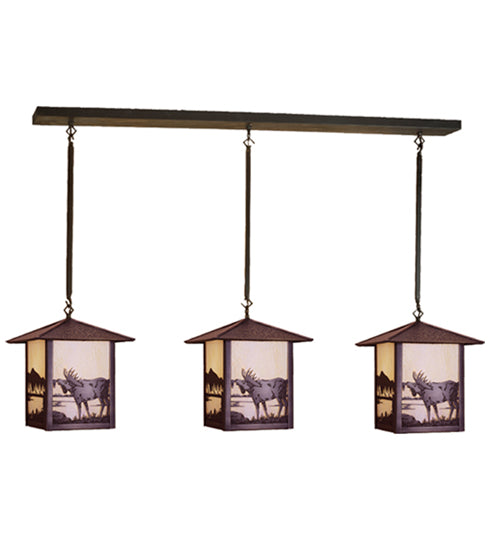 Meyda Tiffany Seneca 57161 Pendant Light - Rust