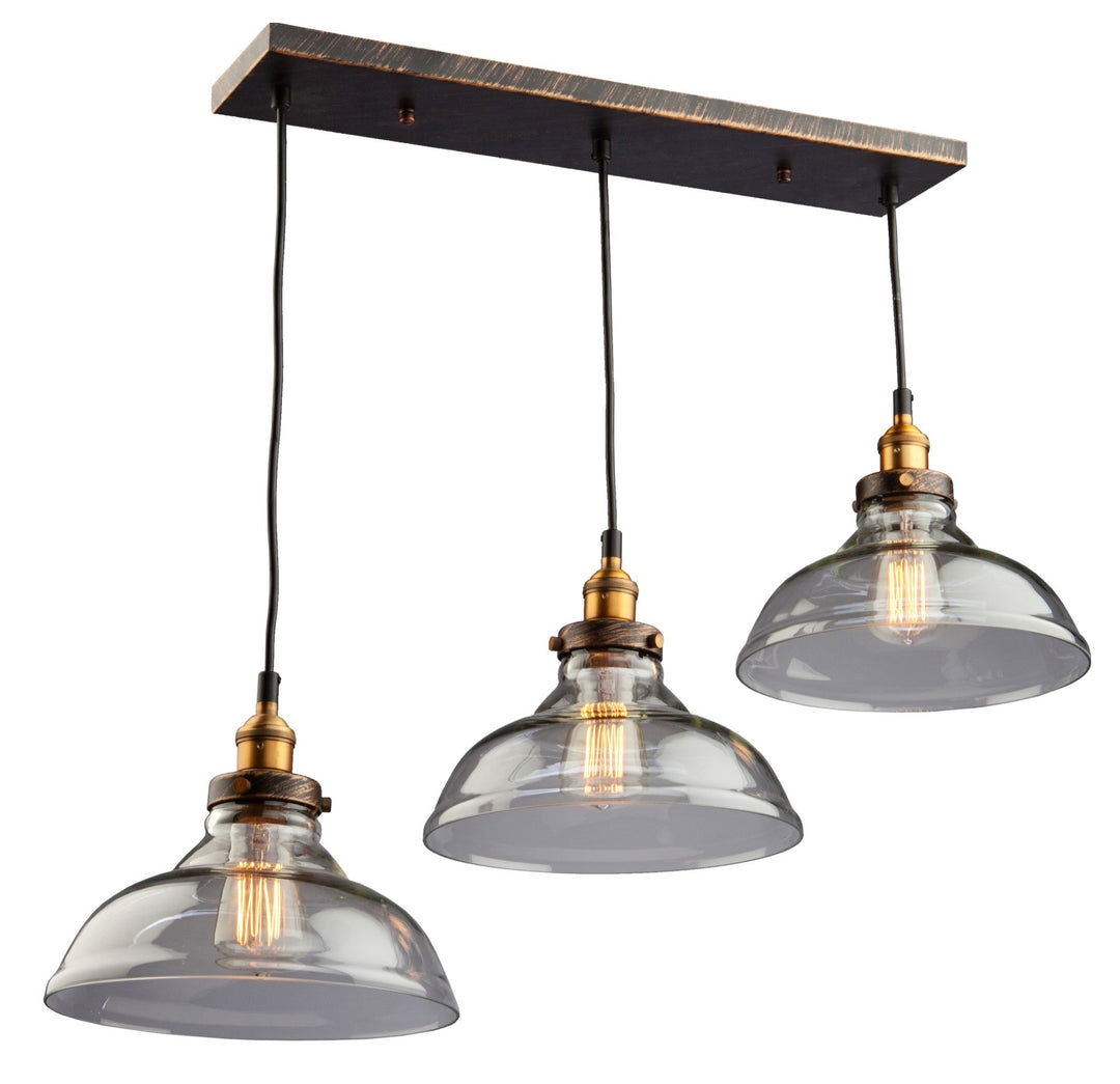 Artcraft Greenwich AC10170 Pendant Light - Bronze & Copper