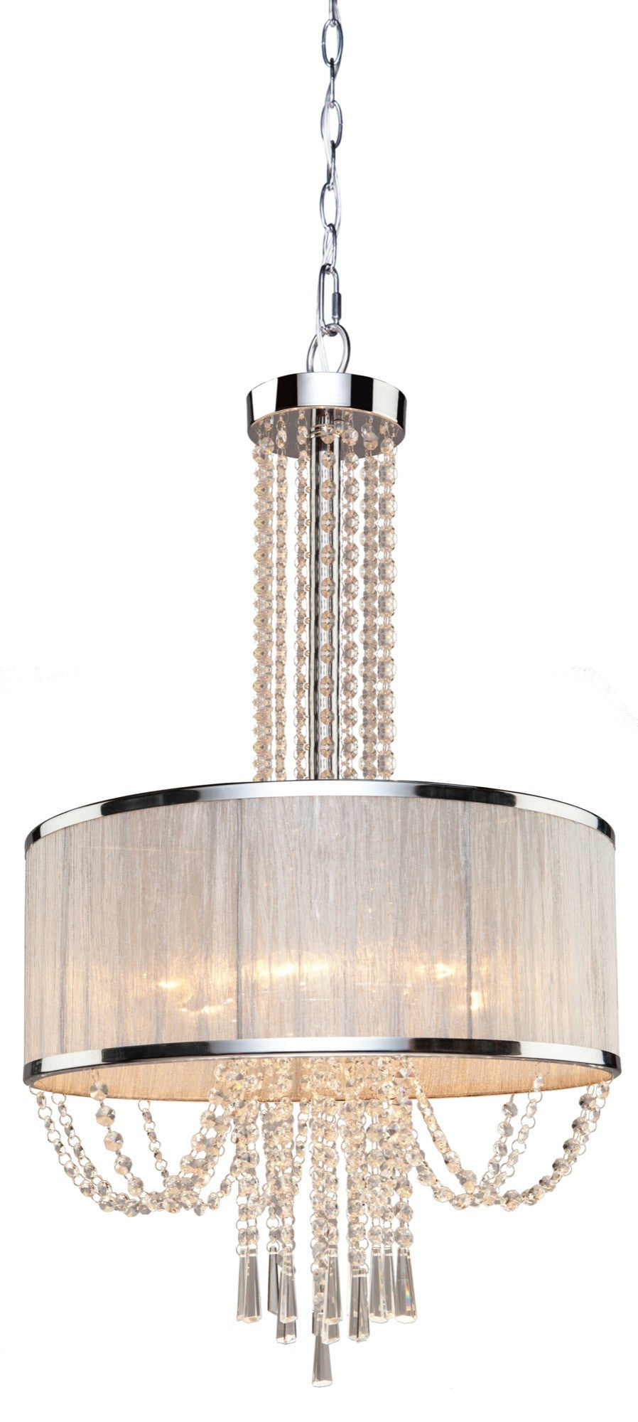 Artcraft Valenzia AC10385 Chandelier Light - Chrome