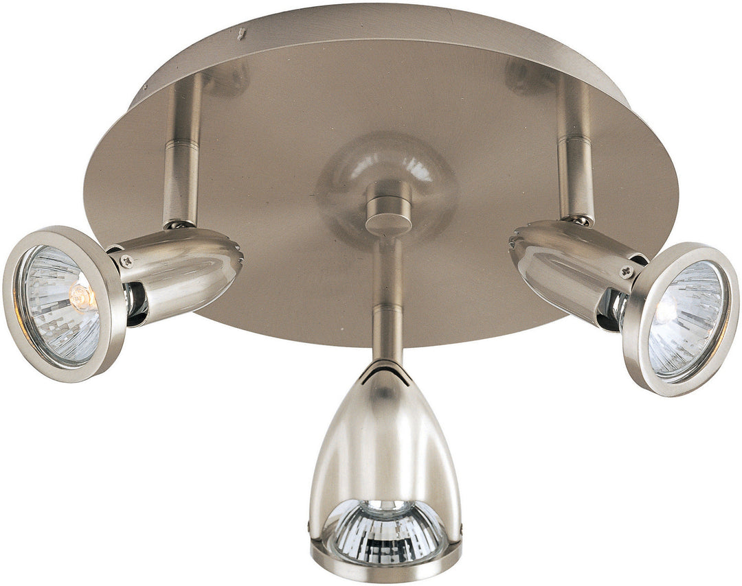 Et2 By Maxim E30001-10SN Modern Agron Track Light Satin Nickel