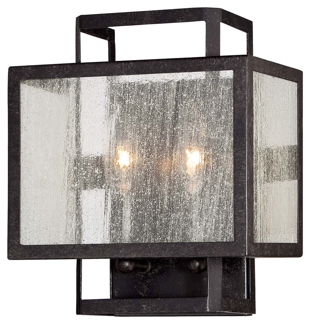 Minka-Lavery Camden Square 4870-283 Wall Light - Aged Charcoal