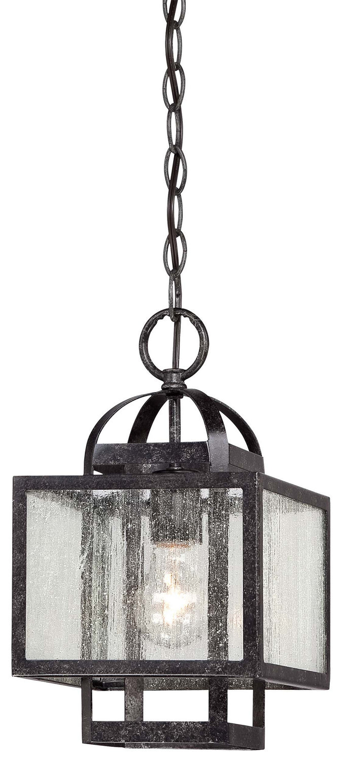 Minka-Lavery Camden Square 4879-283 Pendant Light - Aged Charcoal