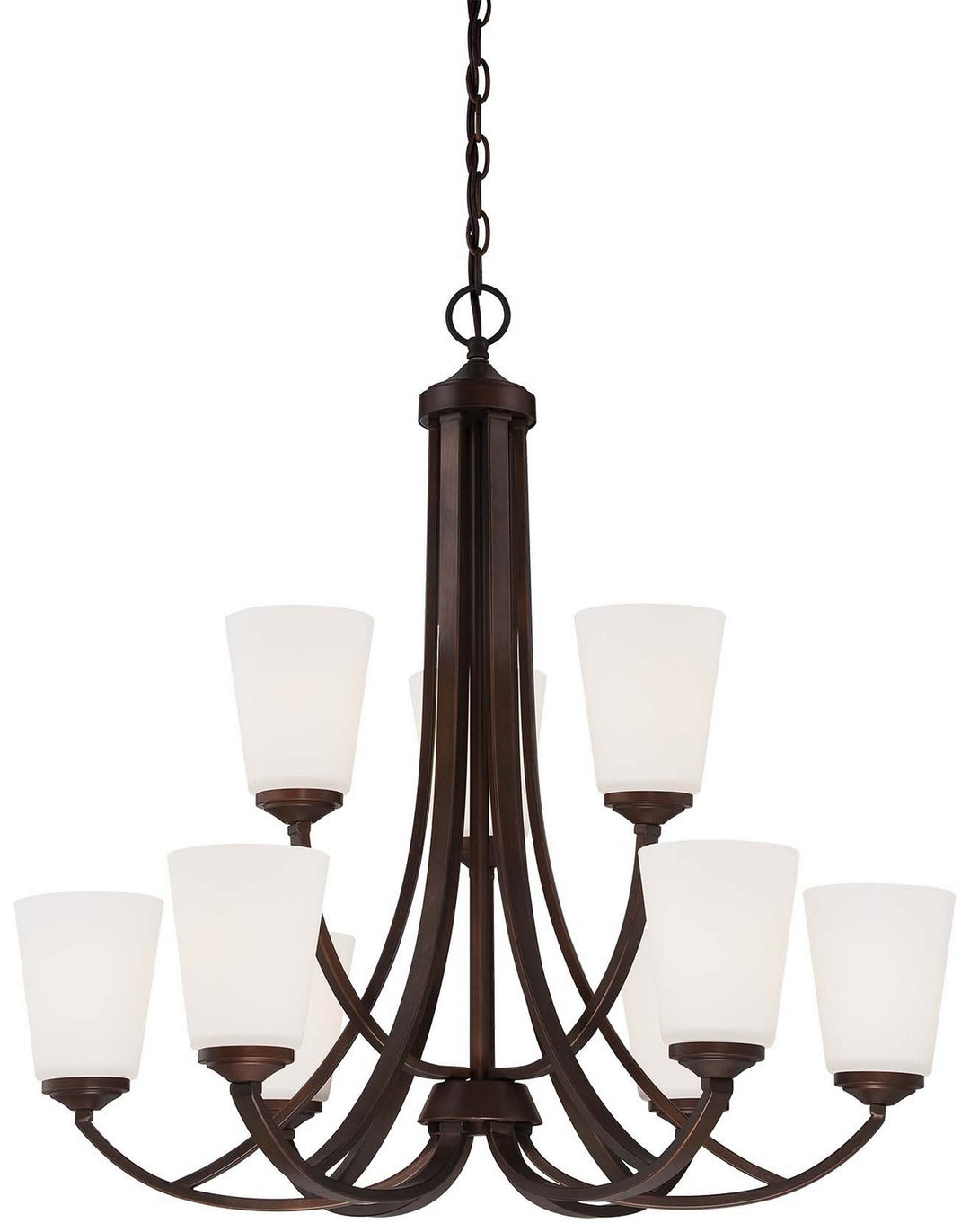 Minka-Lavery Overland Park 4969-284 Chandelier Light - Vintage Bronze