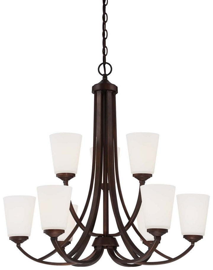 Minka-Lavery Overland Park 4969-284 Chandelier Light - Vintage Bronze