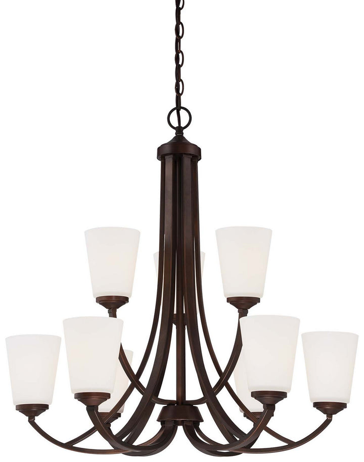 Minka-Lavery Overland Park 4969-284 Chandelier Light - Vintage Bronze