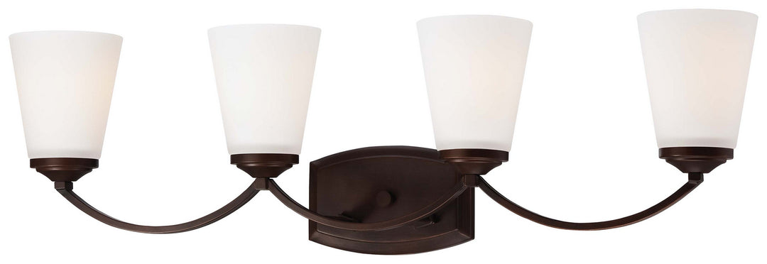 Minka-Lavery Overland Park 6964-284 Bath Vanity Light 31 in. wide - Vintage Bronze